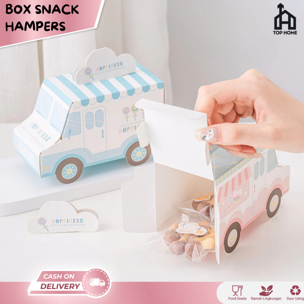

Box Souvenir Anak / Box Ulang Tahun Anak / Goodie Bag Snack Ultah / Gable Box Ulang Tahun Anak