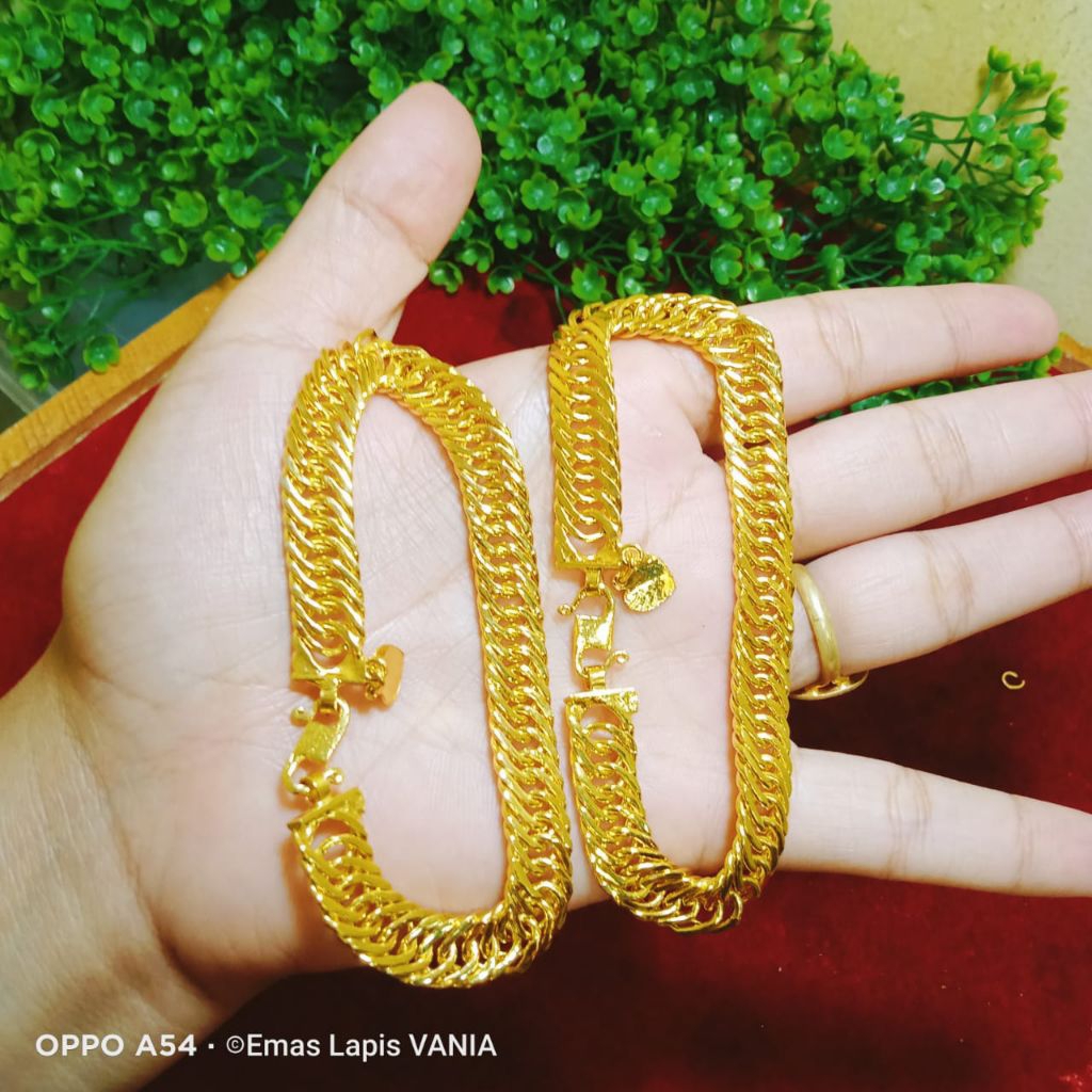 gelang lapis emas (model 10 emas)