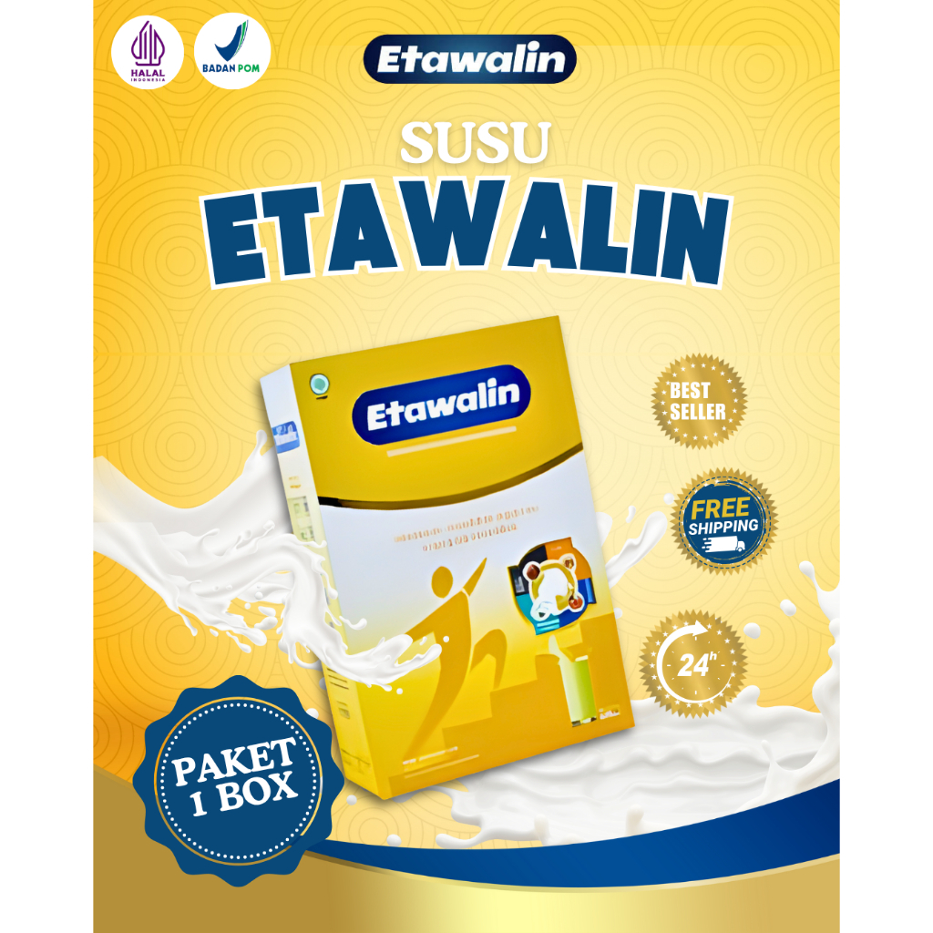

Etawalin Original Susu Atasi Permasalahan Sendi Dan Asam Urat ( PAKET 1 BOX )