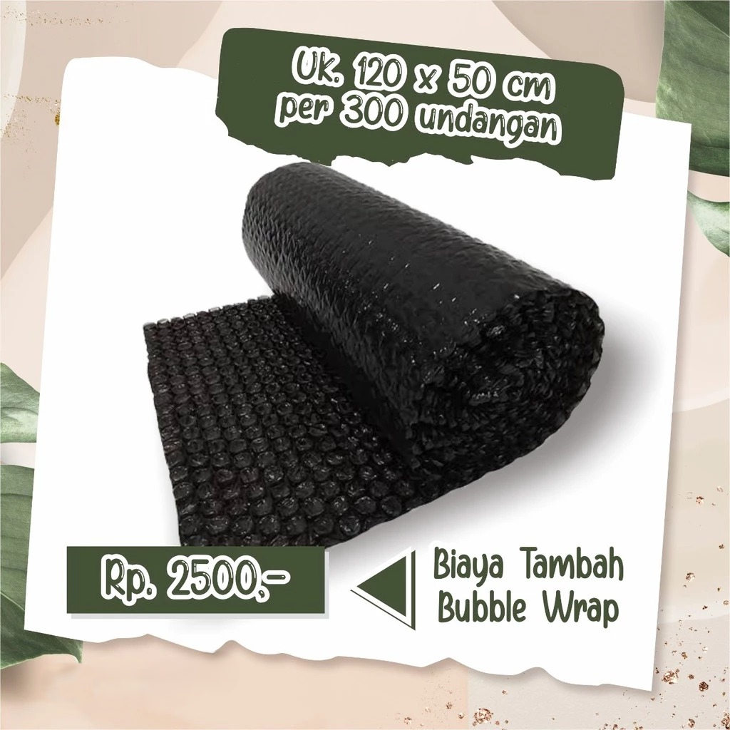 

EXTRA BUBBLE WRAP TAMBAHAN PACKING PAKET LEBIH AMAN