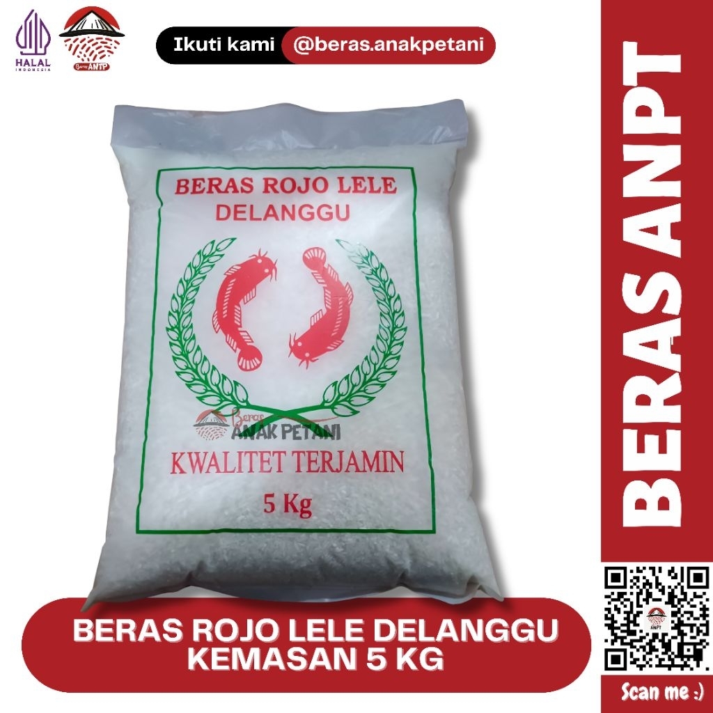 

BERAS ROJO LELE DELANGGU KEMASAN 5 KG