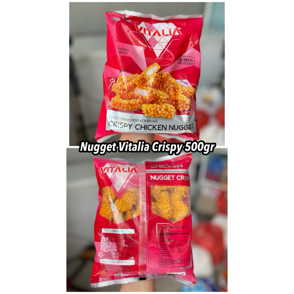 

Vitalia Nugget Ayam Crispy 500gr