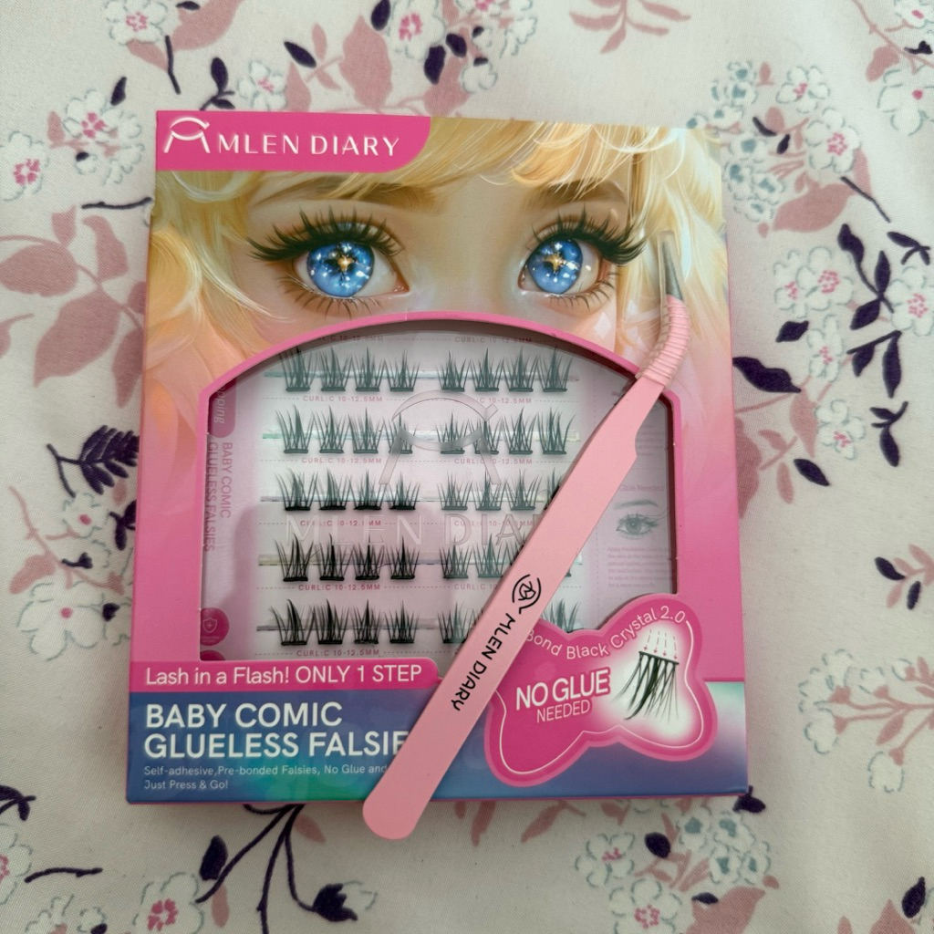 MLEN DIARY tanpa lem Baby Comic Preloved