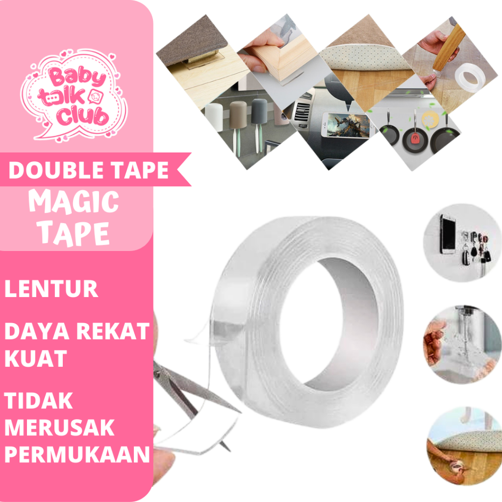 

Double Tape Bening 1 Meter Transparan Anti Air Tanpa Bekas Z\2