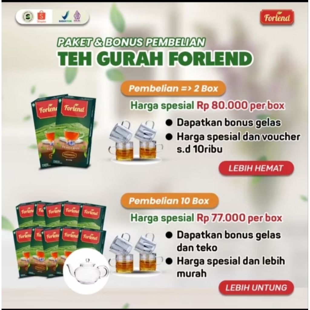 

Asma Batuk Berdahak Lendir/Kering Teh FORLEND Solusinya Rasakan Manfaatnya Sekarang Juga