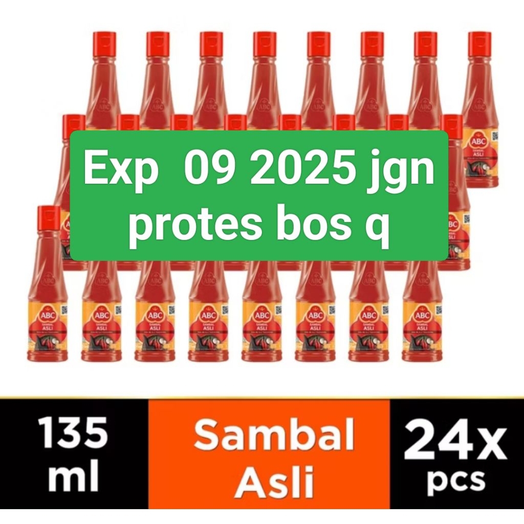 

sambal abc 135ml x24pcs
