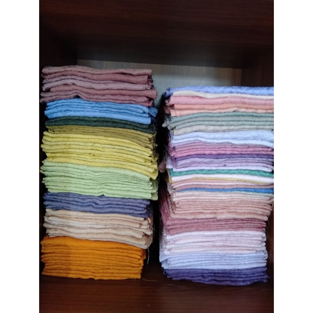 KAIN VISCOSE POLOS WARNA PASTEL