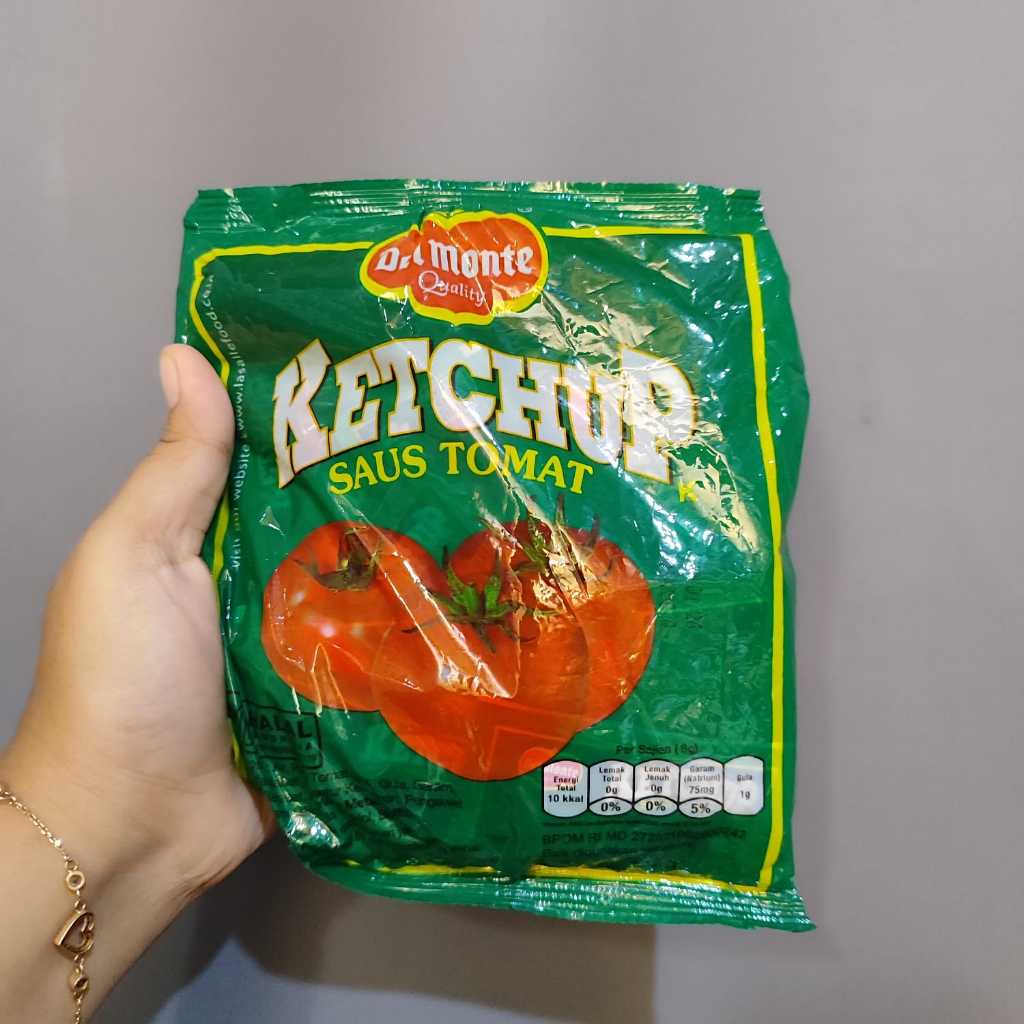 

Delmonte saus Tomat Sachet 24x9 Gram / Saos Tomat Sachet
