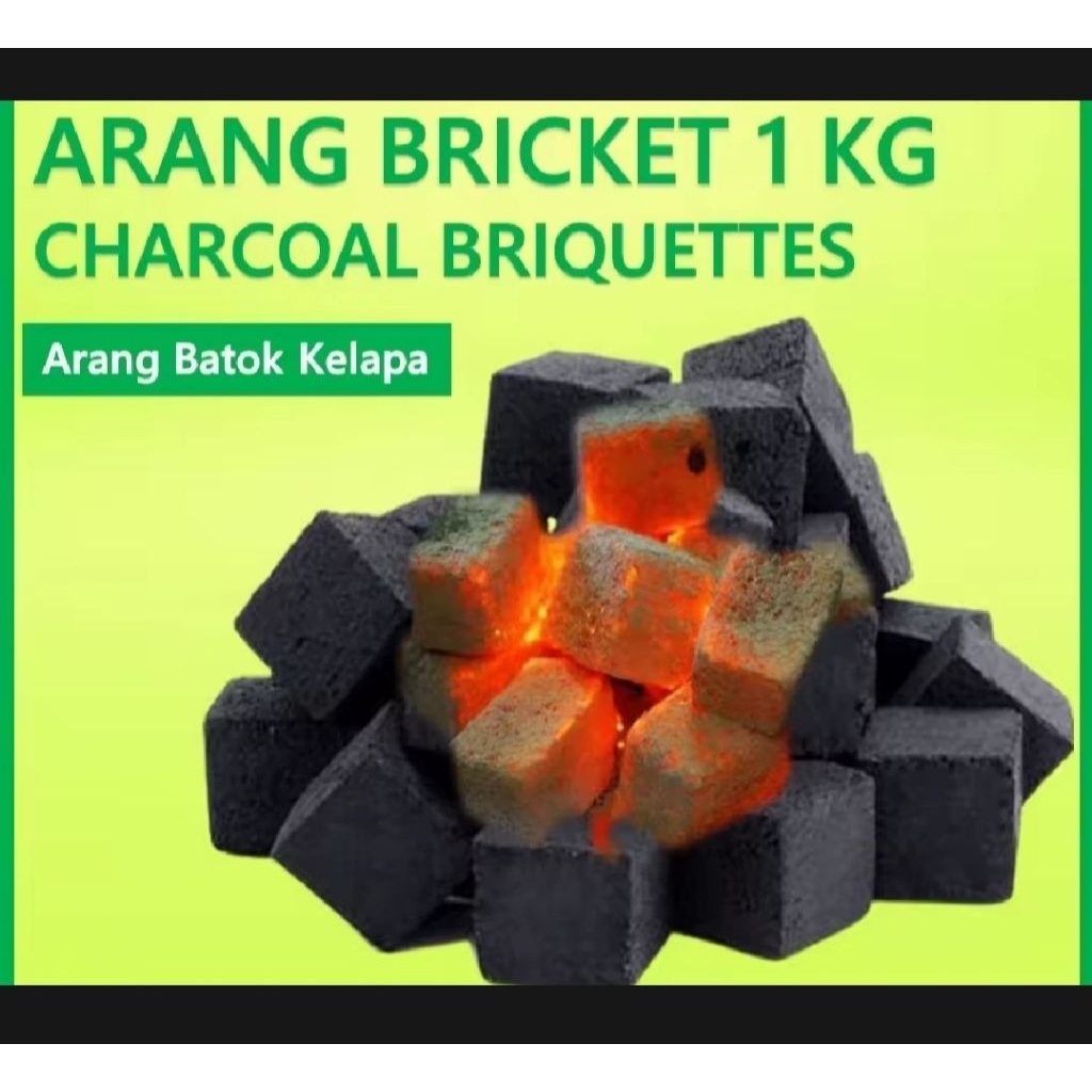 Briket Arang Briket Panggang Hemat 1kg brikek