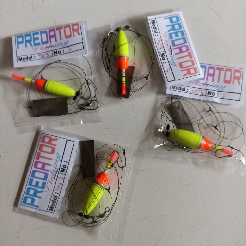 rangkaian ikan kecil, kail (1054) wader, sepat ,ketang2