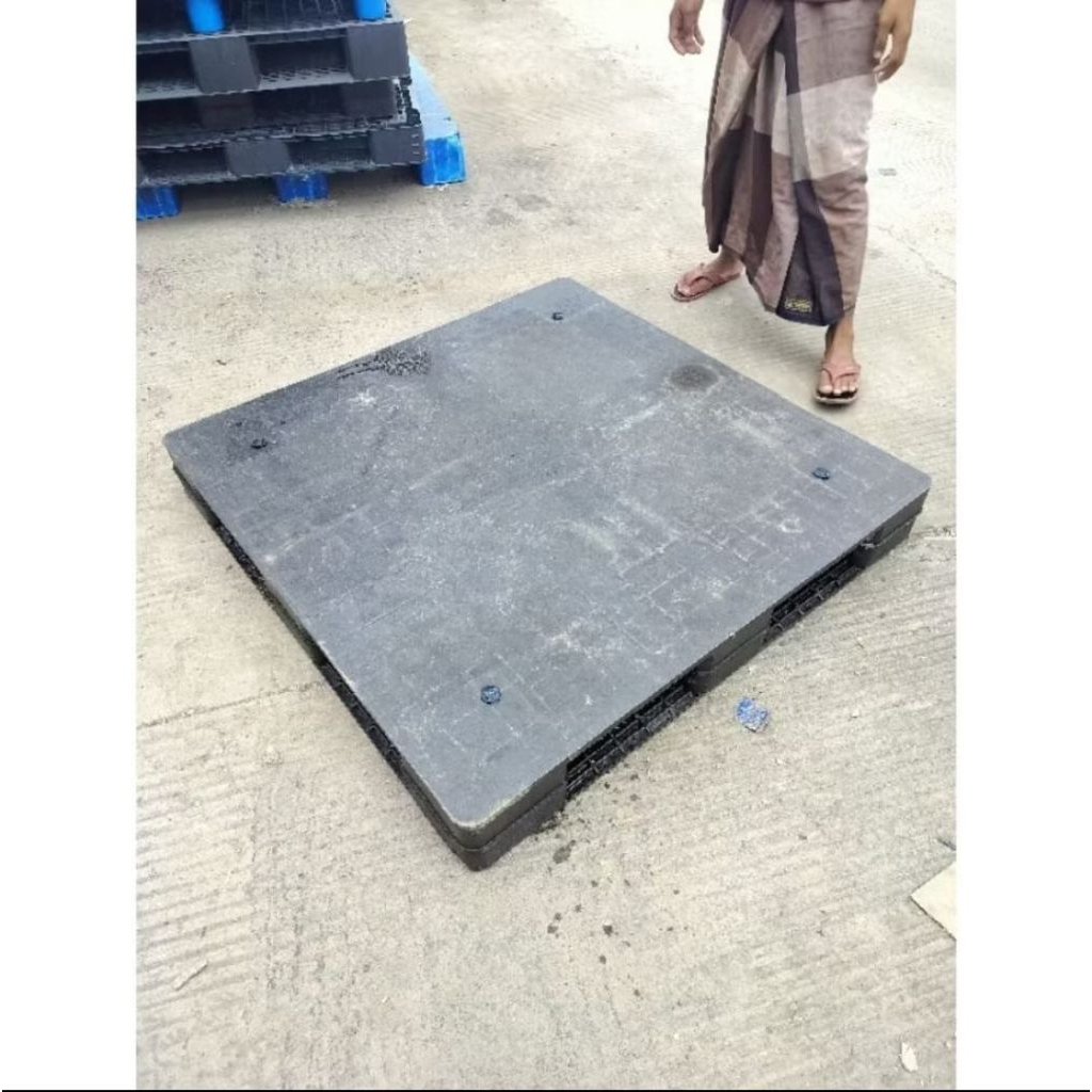 

palet plastik rata/flat 110x110x15