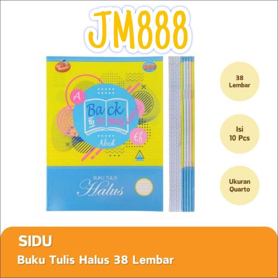 

Buku tulis sidu isi 38 lembar / pcs