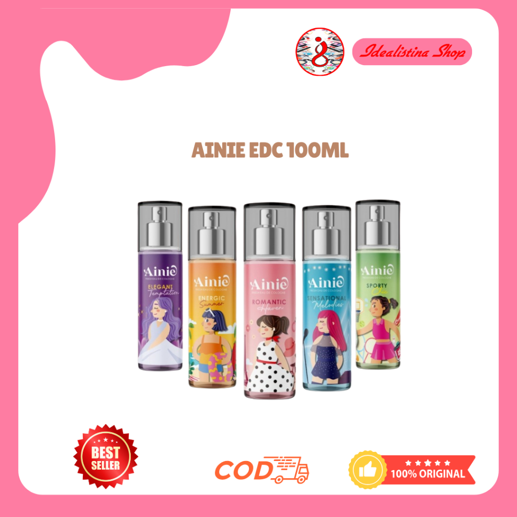 Ainie Eau De Cologne 100ml Fresh Parfum Wanita