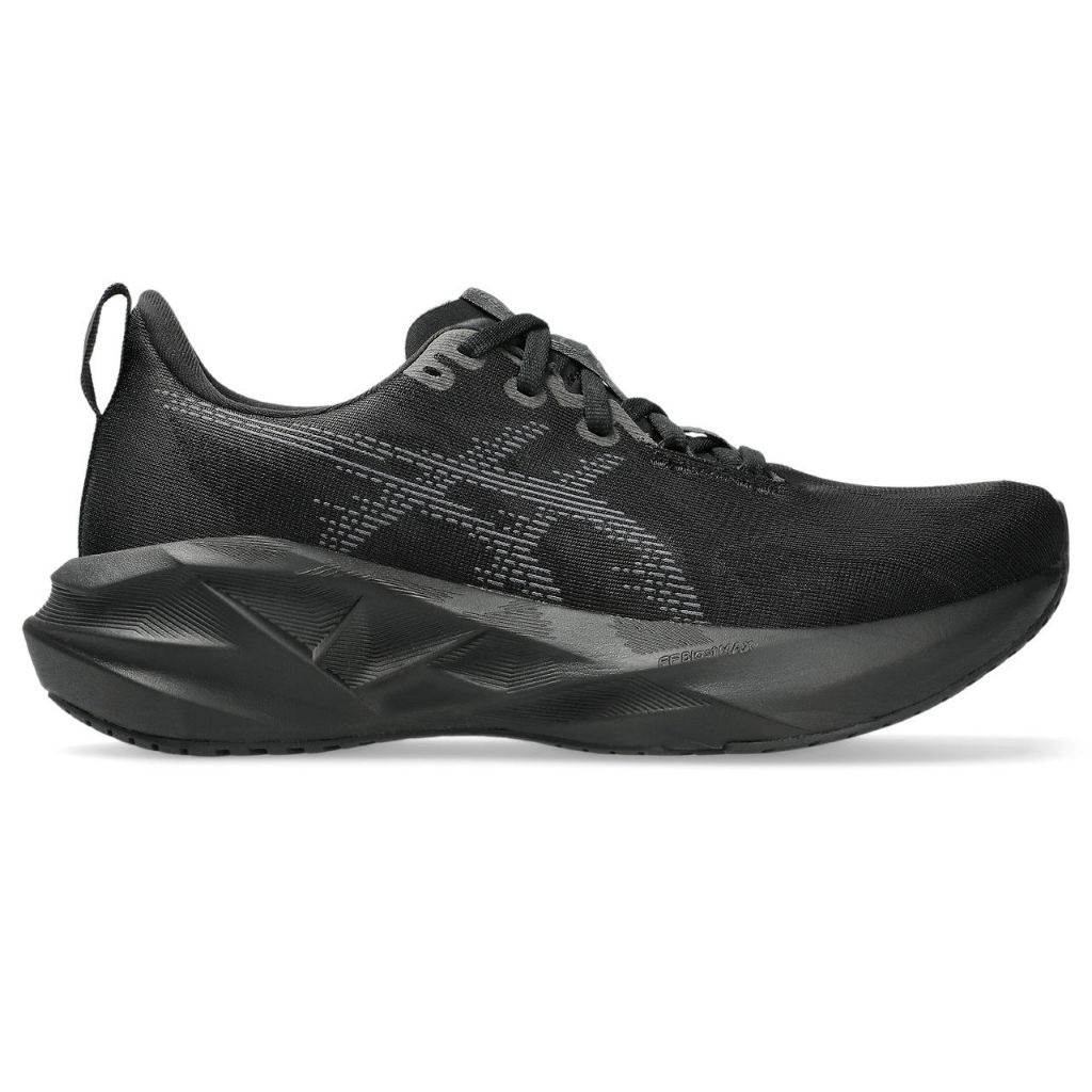 SEPATU RUNNING ASICS NOVABLAST 5 FULLBLACK ORIGINAL BIG SIZE 46