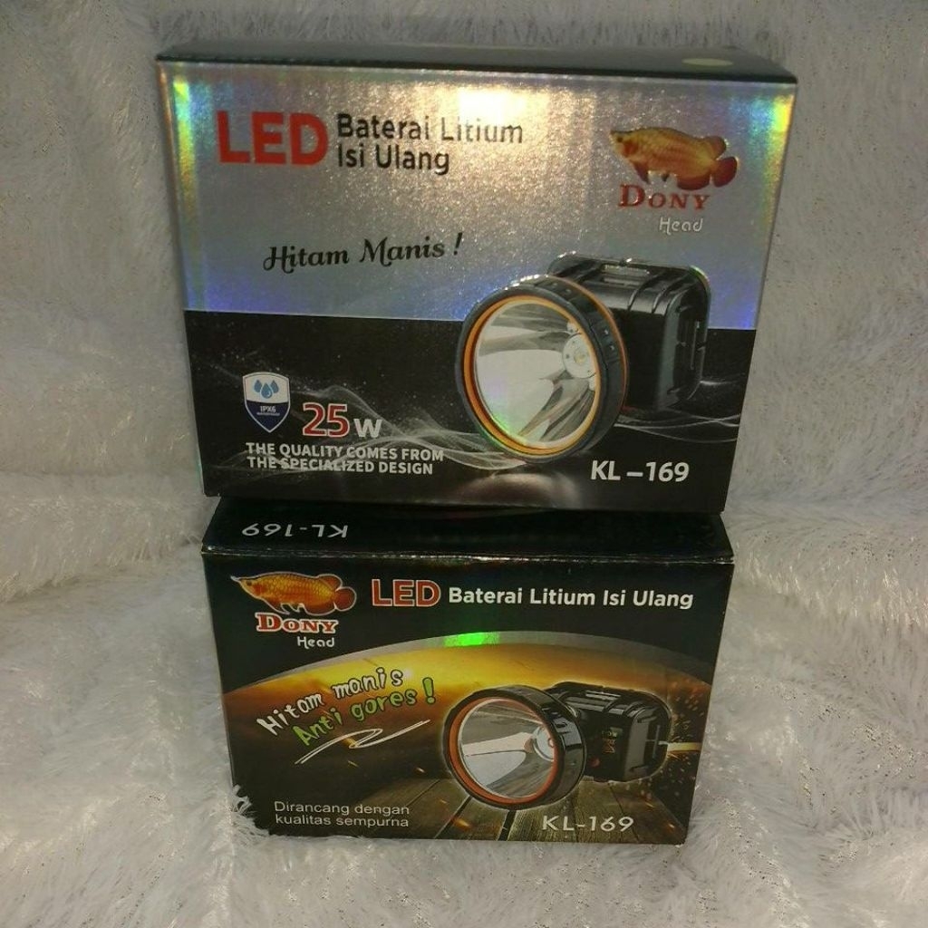 Senter kepala LED DONY KL-169
