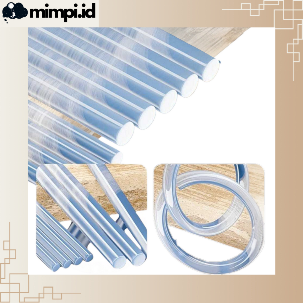 

Isi Ulang Lem Tembak ukuran 7mm X 20cm Glue Gun Refill Transparan