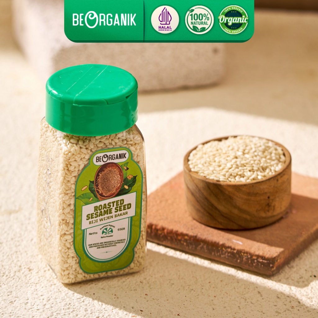 

Beorganik Roasted Sesame seed / Biji Wijen Panggang