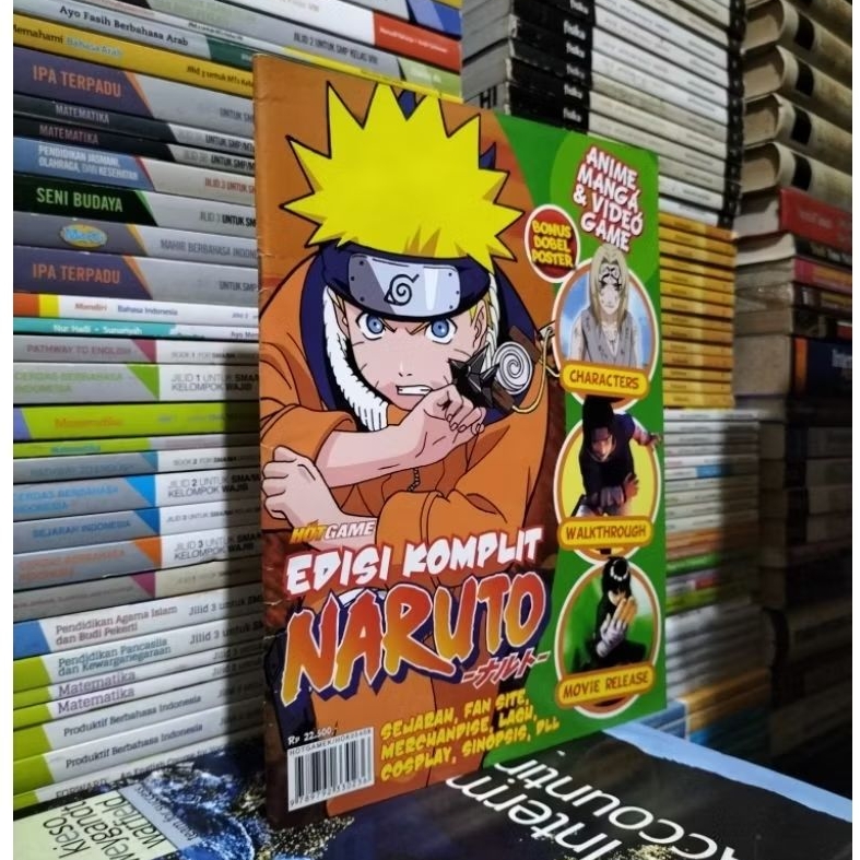 MAJALAH HOTGAME EDISI KOMPLIT NARUTO