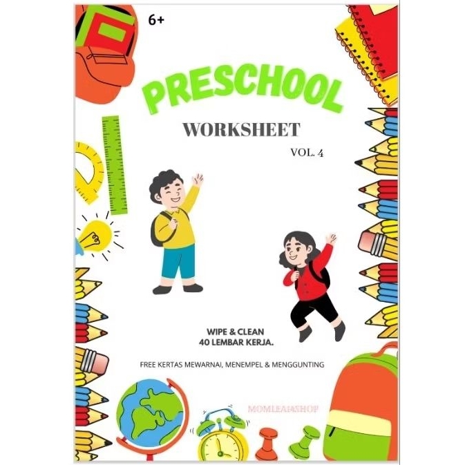 Preschool worksheet vol.4