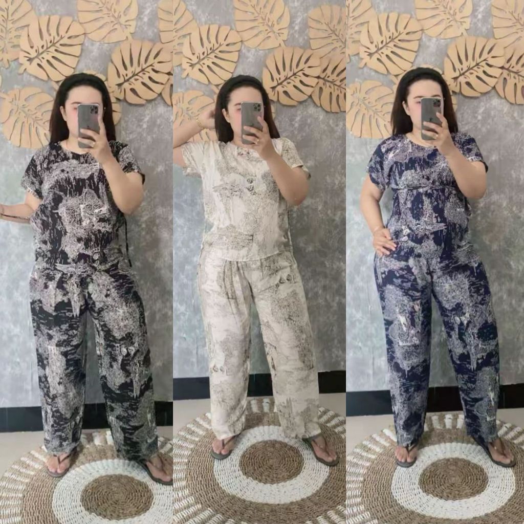 Daster Bali Setelan Baju Tidur Santai Rayon Bali