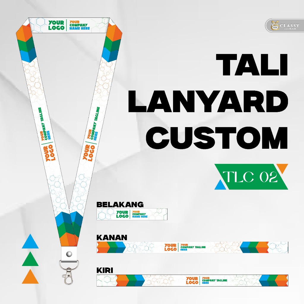 

TALI LANYARD CUSTOM - LANYARD ID CARD - TALI ID CARD PREMIUM