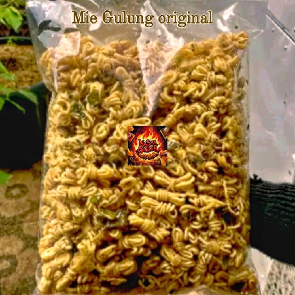 

Mie Gulung/Uwel Goreng 1kg Rasa Original Aroma Daun Jeruk