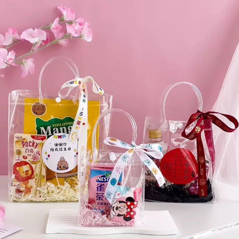 

Totebag Transparant | Tas Mika PVC Transparan | Tas Mika Souvenir Ulang Tahun Bening-2