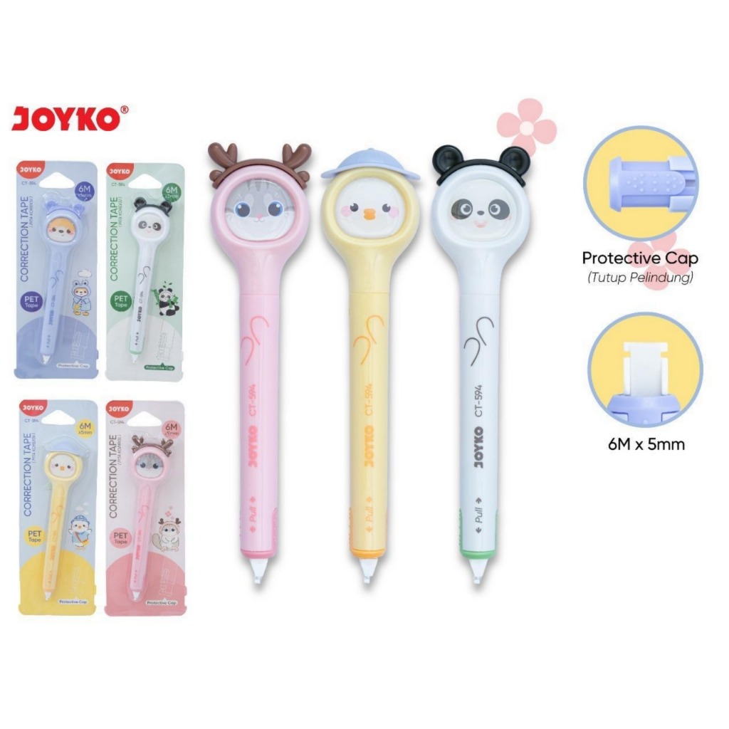

Correction Tape Joyko Karakter CT-594
