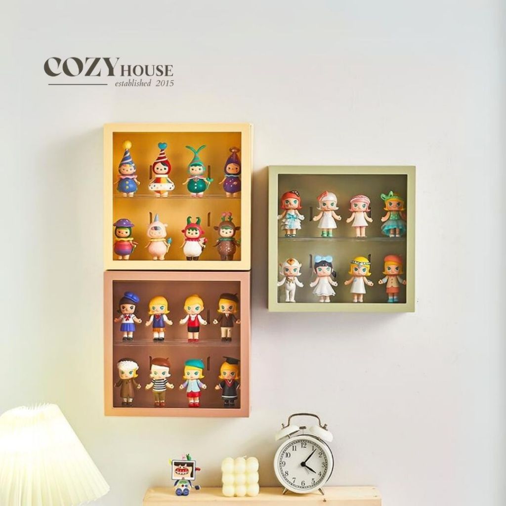COZYHOUSE PIGUR Figure Display Storage | Tempat Pajangan Mainan Figura Nendoroid Action Figure Anime