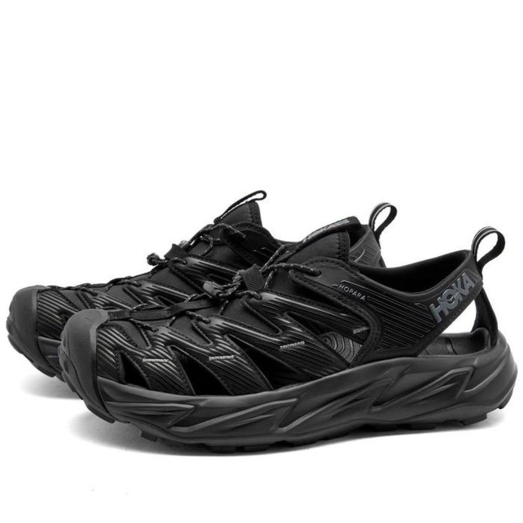 Sepatu Sandal Hoka One One Hopara Triple Black