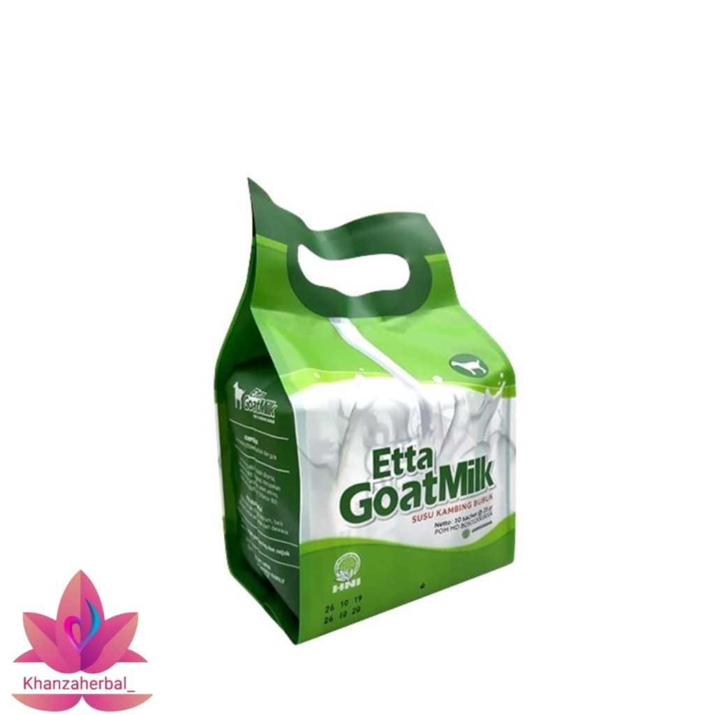 

Susu Kambing Etawa Etta Goat Milk | Susu Kambing Bubuk EGM Per Pouch | Susu Etawa 10 Sachet