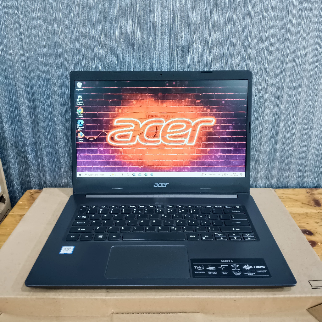 LAPTOP SECOND,Laptop Acer Aspire 5 A514-52K, Intel Core i3-7020U, Grey