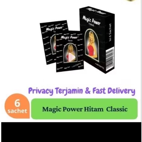 Tissue magic Man Tisu magic Power Sutra tisu Plus Tissue Premium Gold Cassanova Crimson