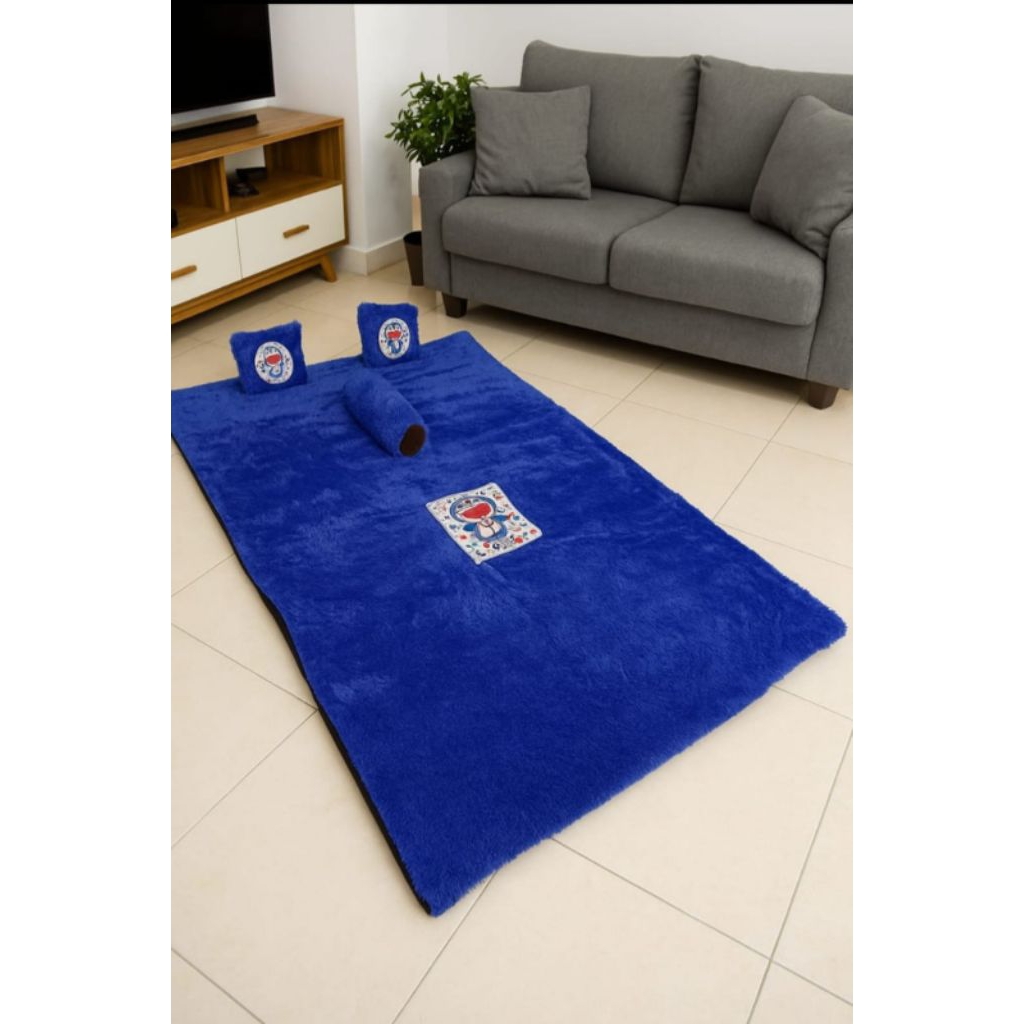 Kasur Surpet Tebal kasur bulu karakter/kasur karakter/kasur Bulu Rasfur Karakter