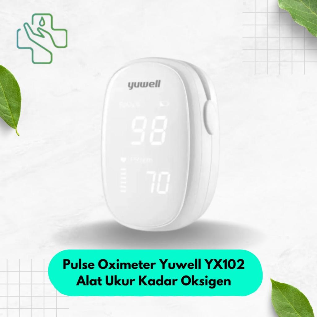 Pulse Oximeter Yuwell YX102 Alat Ukur Kadar Oksigen Yuwell YX 102 YX-102