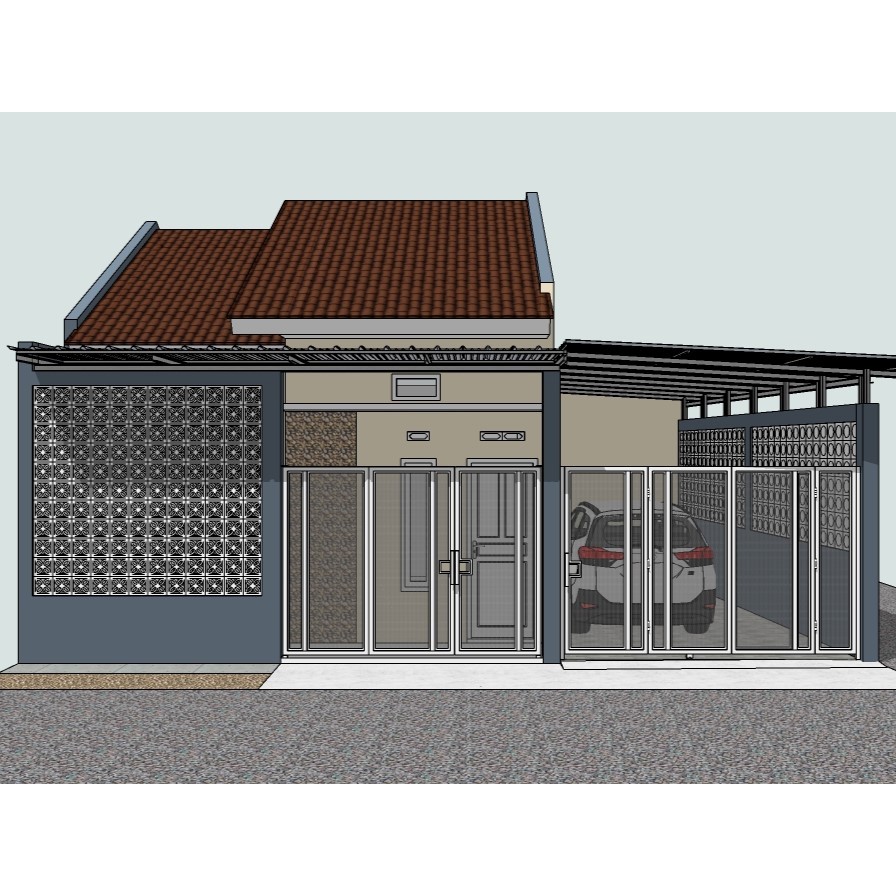 D’Arsitek Studio - Desain Rumah Industrial Kekinian