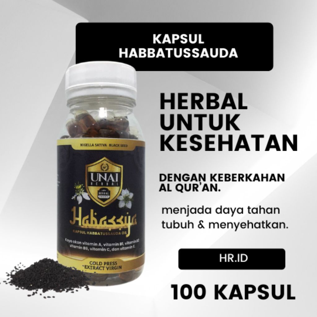 KAPSUL HABATTUSSAUDA ORIGINAL REHAB HATI
