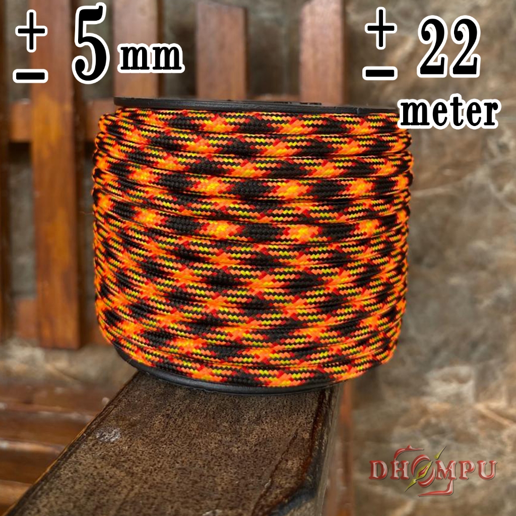 

Tali Prusik Rollan 2mm 3mm 4mm 5mm 6mm DB542 Bahan Pembuat Kerajinan5