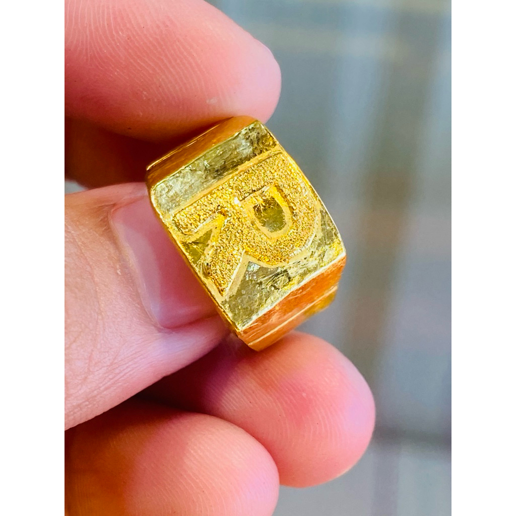 Cincin Emas Asli 99%(London)Berat10gram -Lm99%-Bisa Dijual kembali