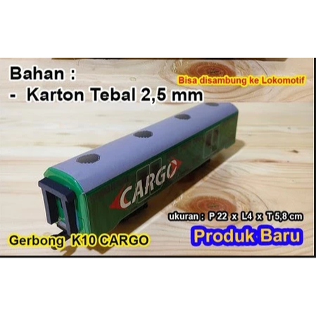 Mainan Miniatur KAI LOKOMOTIF INDONESIA Kereta Loko - Mainan Gerbong Kereta Api Lokomotif
