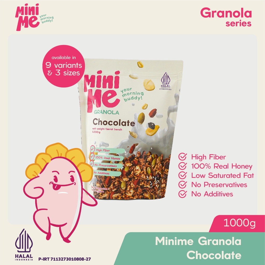 

MINIME Granola - Chocolate 1kg