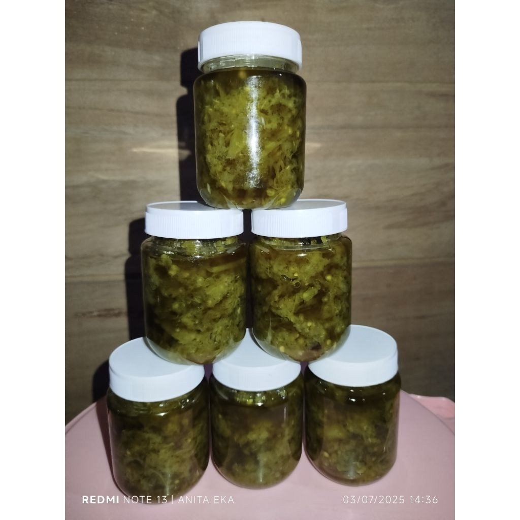 

sambel hijau Homemade