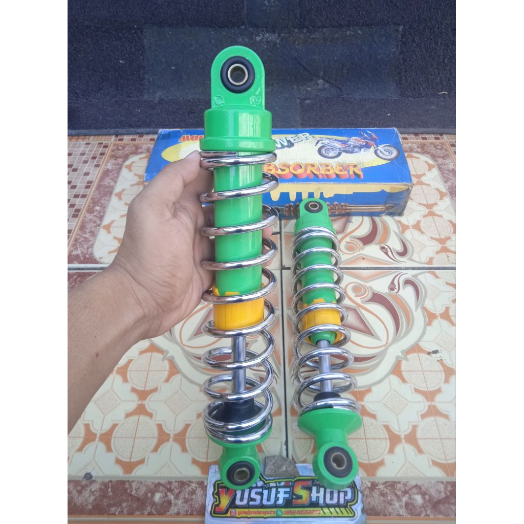 shock original Mokini thailand Model Miki uk 340mm bebek sport