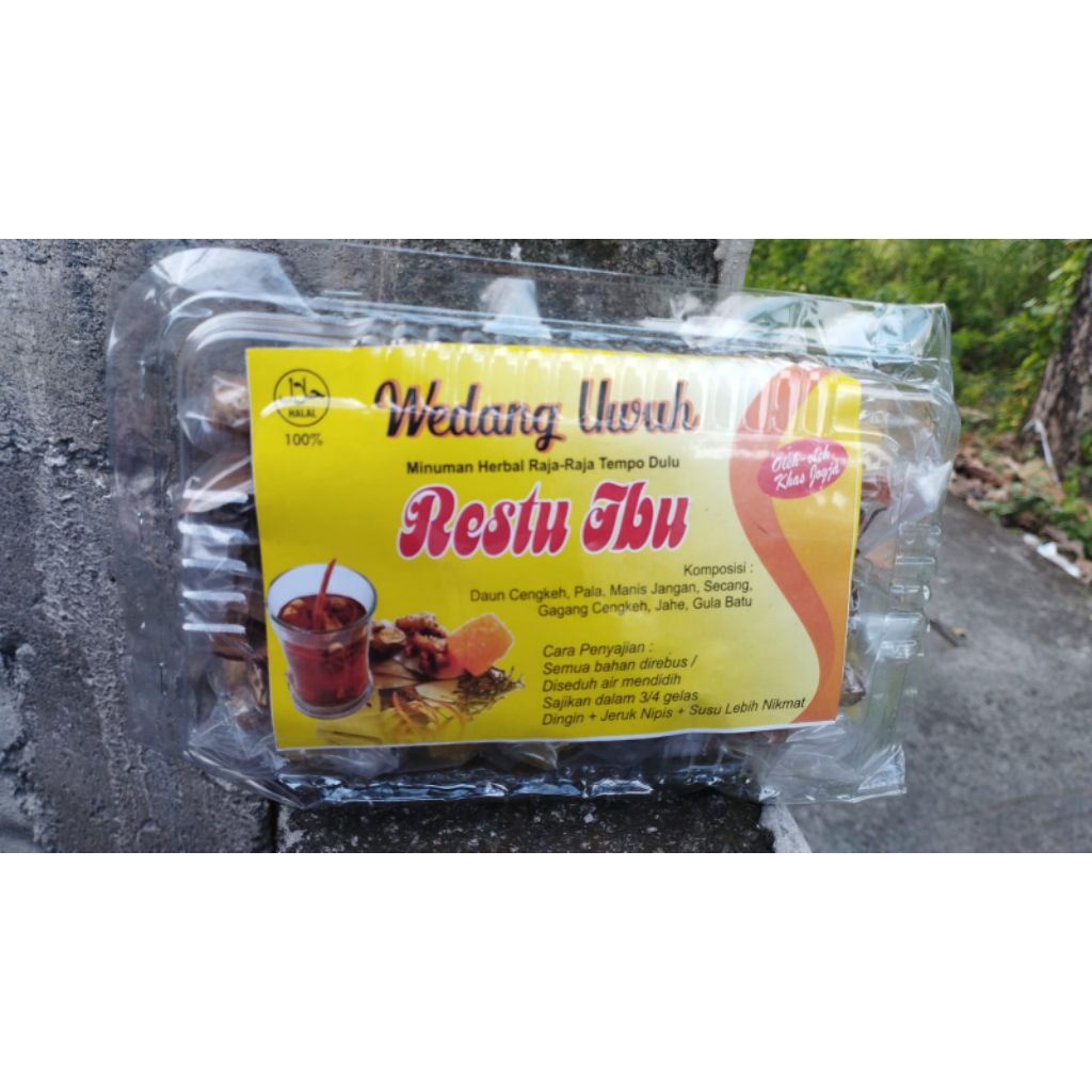 

Wedang Uwuh Komplit - Wedang Uwuh isi 10 pcs khas jogja