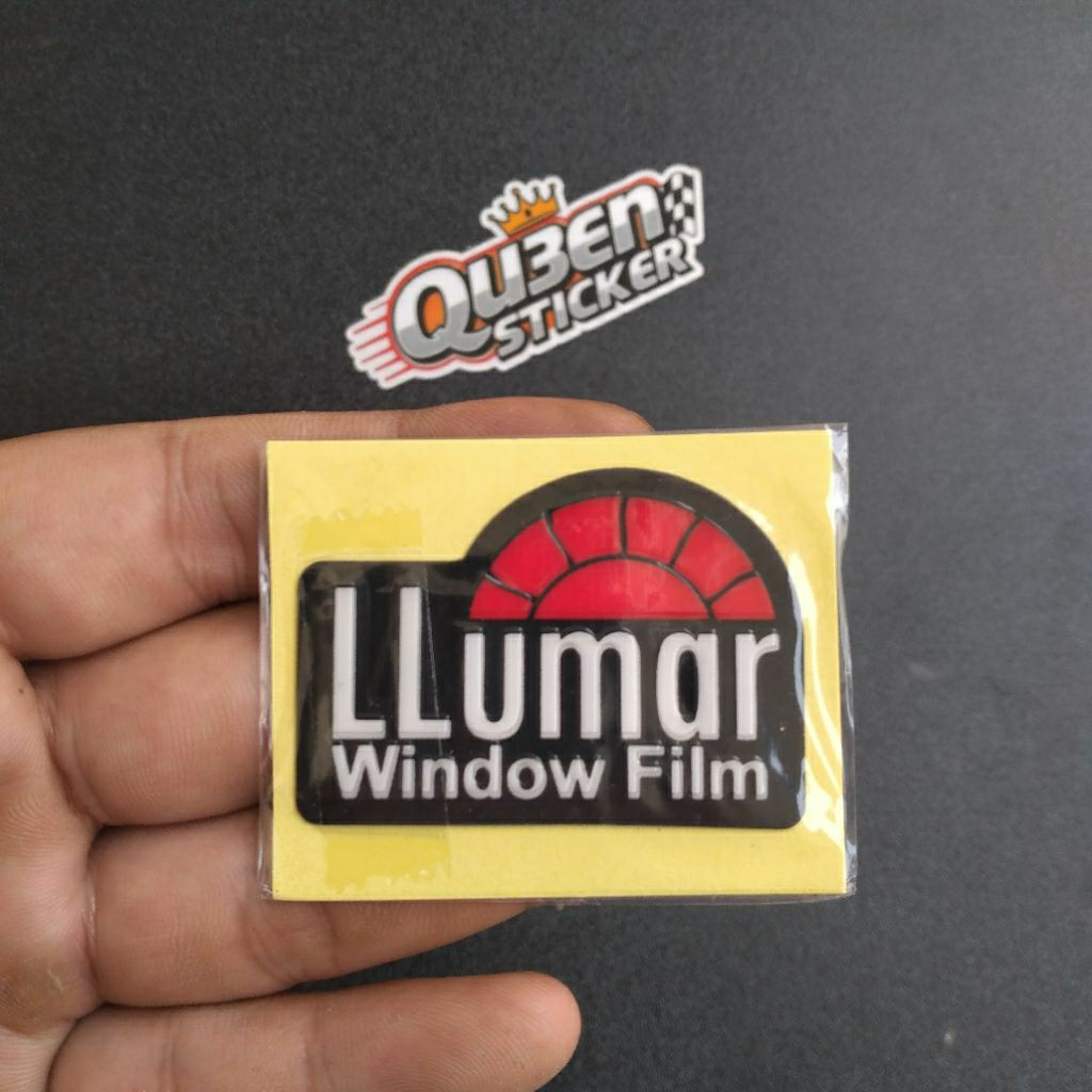 Emblem LLUMAR WINDOW FILM Emboss