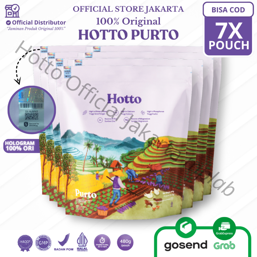 

DISKON BUNDLING!! Hotto Purto 7 Pouch (112 sachet)