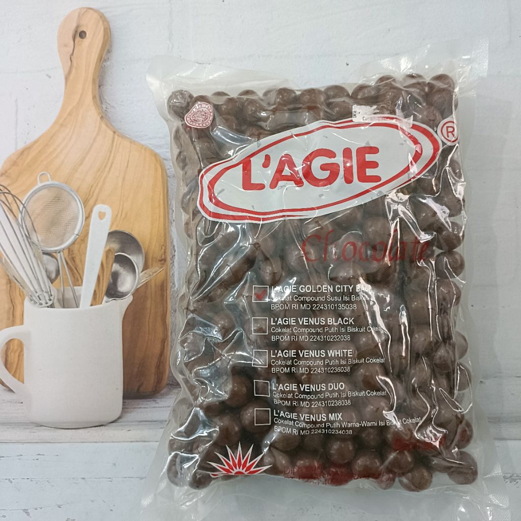 

GOLDEN CITY LAGIE CHOCO BALL ( 1KG )