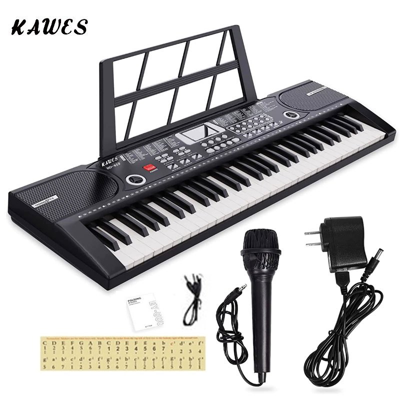 VITA_ KAWES Papan ketik elektronik Keyboard Electronic Piano Digital Keyboard Piano Portable Piano
