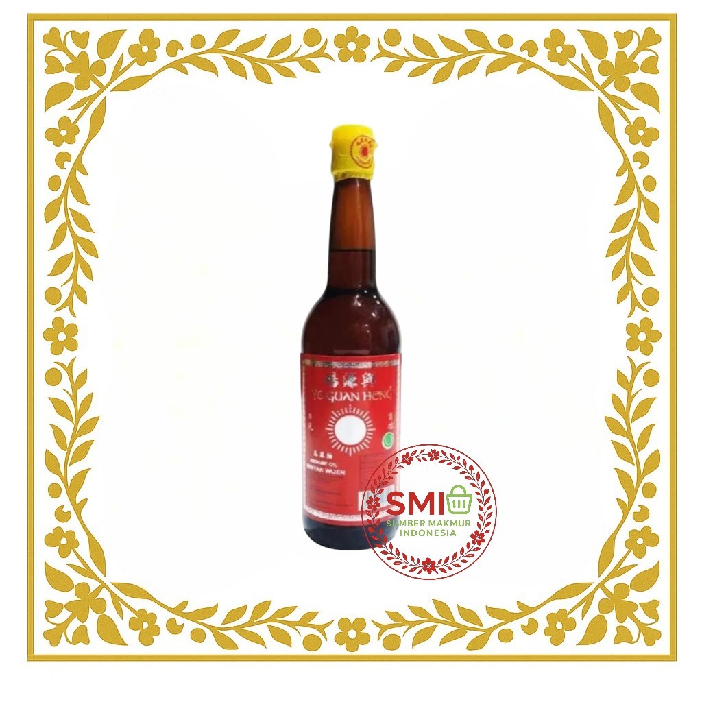 

Minyak Wijen Yo Guan Heng 620 ML - Dus isi 12 Botol