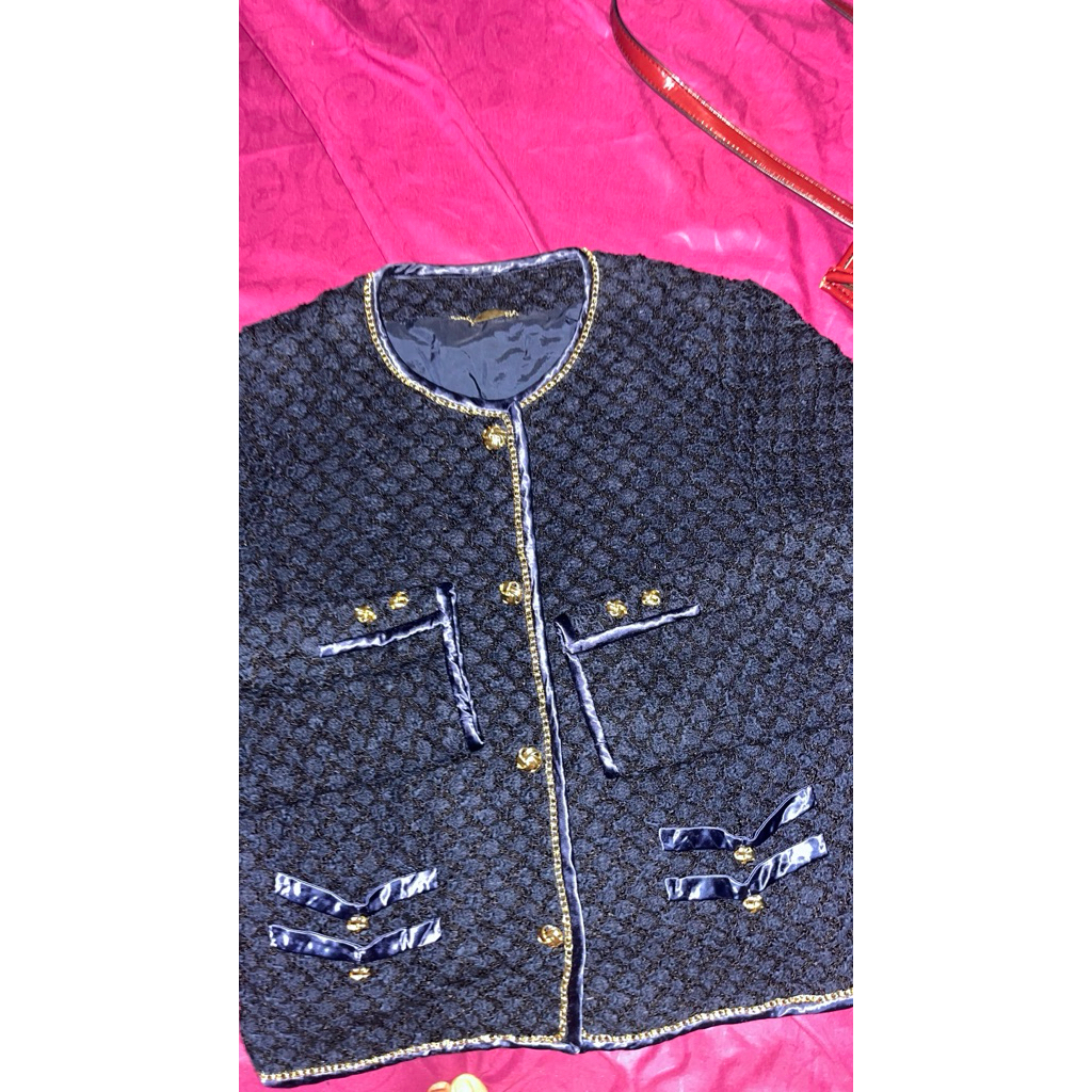 atasan blezer premium import